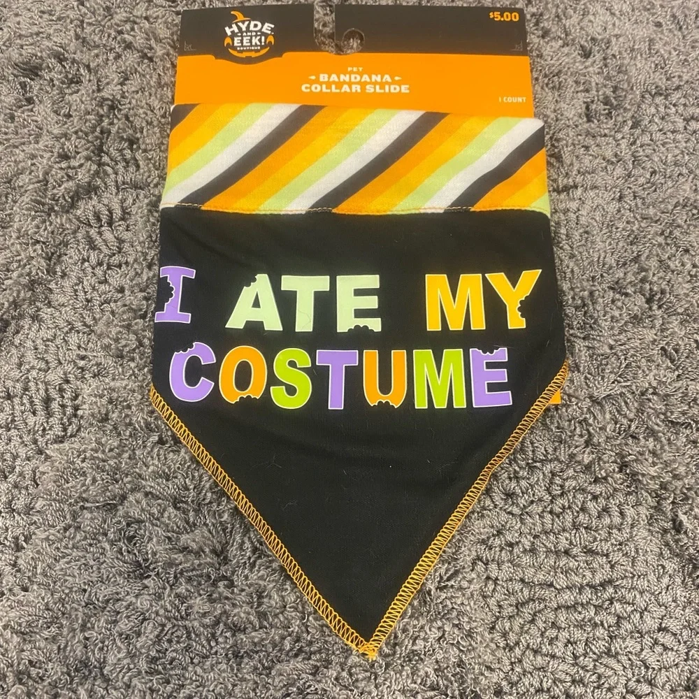 Halloween Pet Bandanas Collar Slide-Set of 4